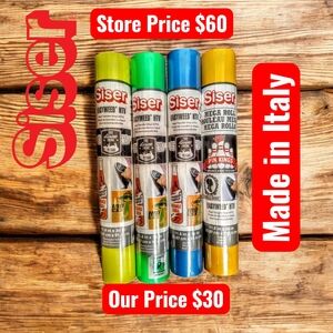 Siser Vinyl Roll Set - Green, Yellow, Blue